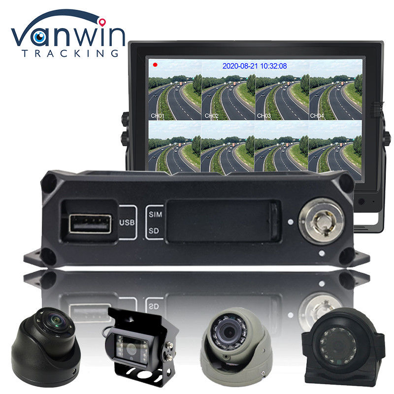 H.264 4CH HD 1080P Мобильный видеорегистратор 4G GPS WIFI SD Карта MINI MDVR для видеомониторинга автомобилей