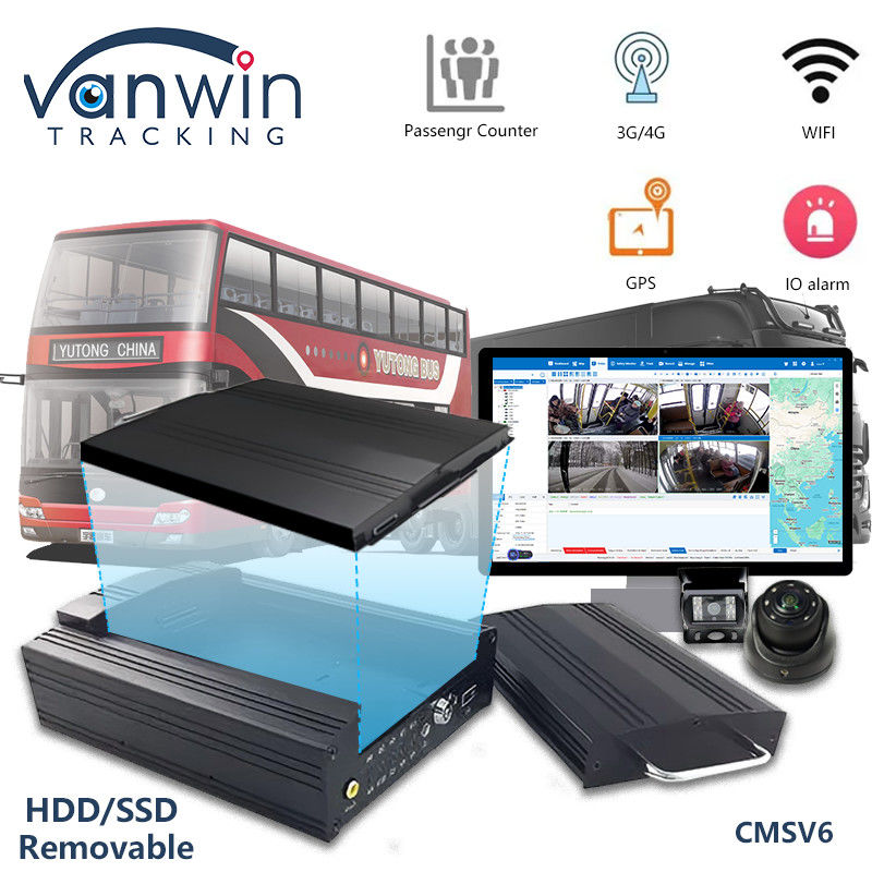 OEM 8CH HD 1080P HDD мобильный DVR с 4G GPS WIFI MDVR для системы управления флотом