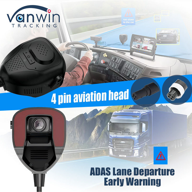 Камера ADAS с передней стороны транспортного средства с 4G AI ADAS MDVR монитором для управления парком