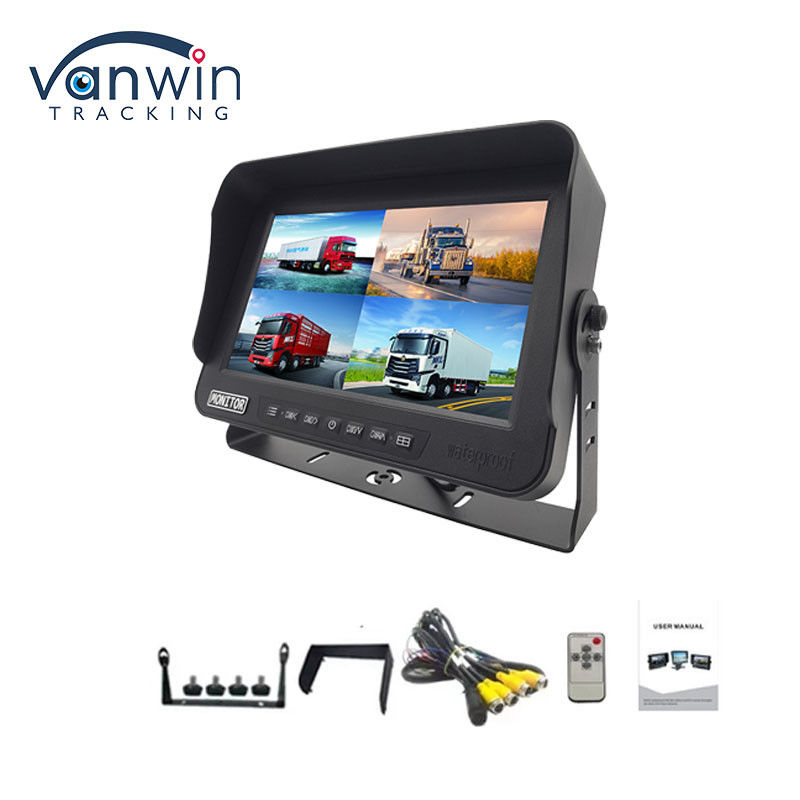 10.1 дюймовый AHD 1080P MDVR Монитор 4 канала Full HD водонепроницаемый дисплей для автомобилей