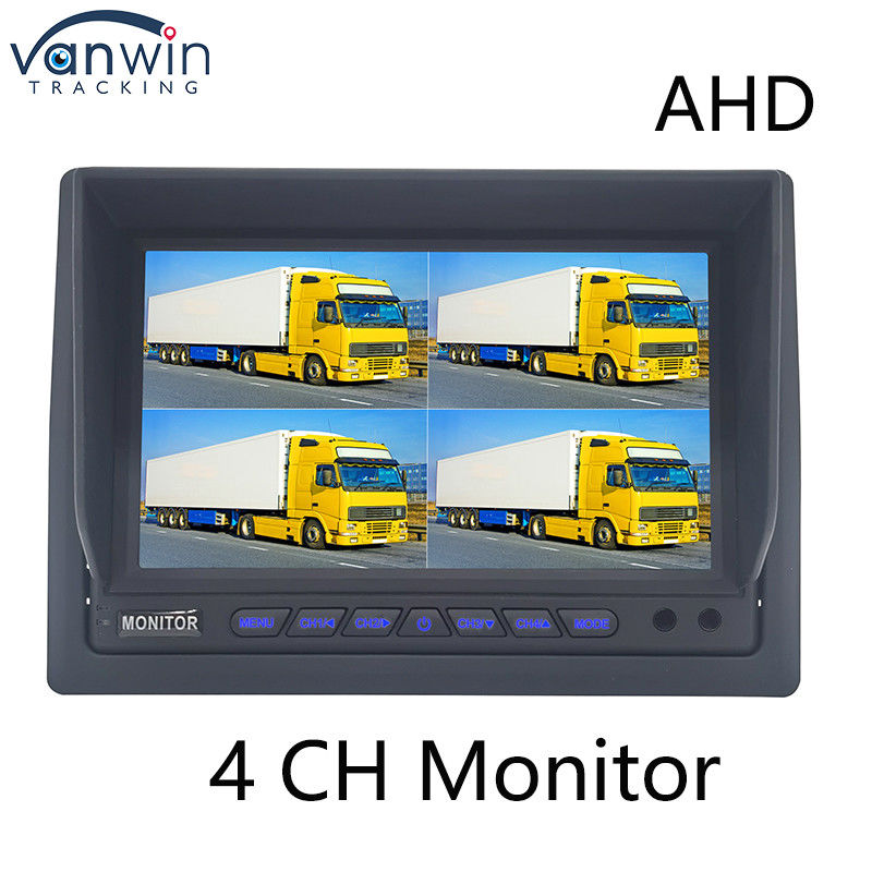 Монитор AHD 4 канал 7 дюймов Full HD1080P MDVR Сплит дисплей Монитор автомобиля для автомобиля
