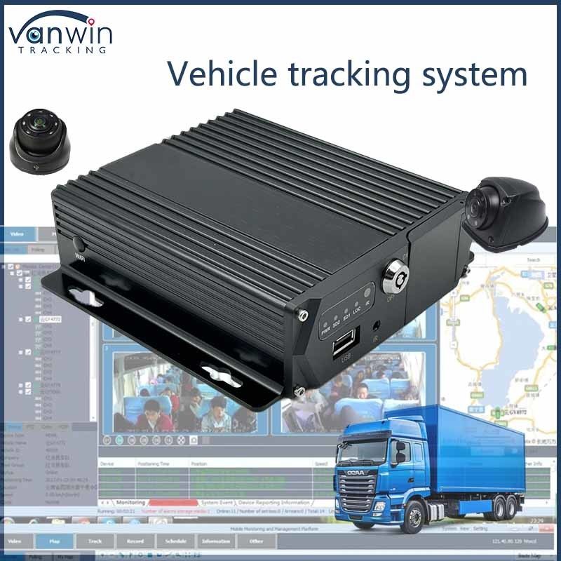 4CH в режиме реального времени грузовик MDVR Цифровая система контроля давления в шинах 4G SD 1080P Автомобиль GPS функция