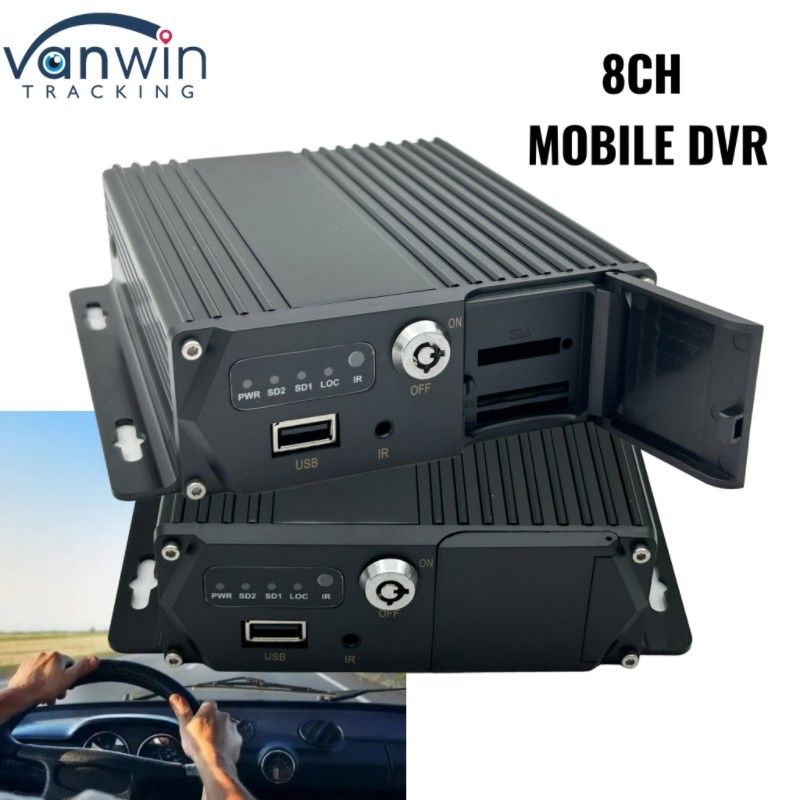 1080P MDVR 8 CH SD Card Mobile Digital Recorder Профессиональная система мониторинга транспортных средств для автобусов и грузовиков