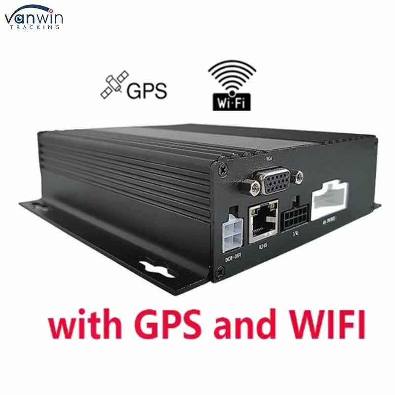 4CH MDVR Система цифрового монитора 4G SD 1080P Автомобиль GPS WIFI Функция для такси Грузовик Автобус Камера DVR