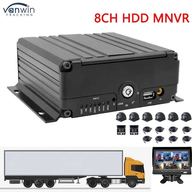 H.264 8 канал MNVR с 4G Wi-Fi Опциональный GPS-трекер для транспортных средств для поддержки транспортных средств OEM