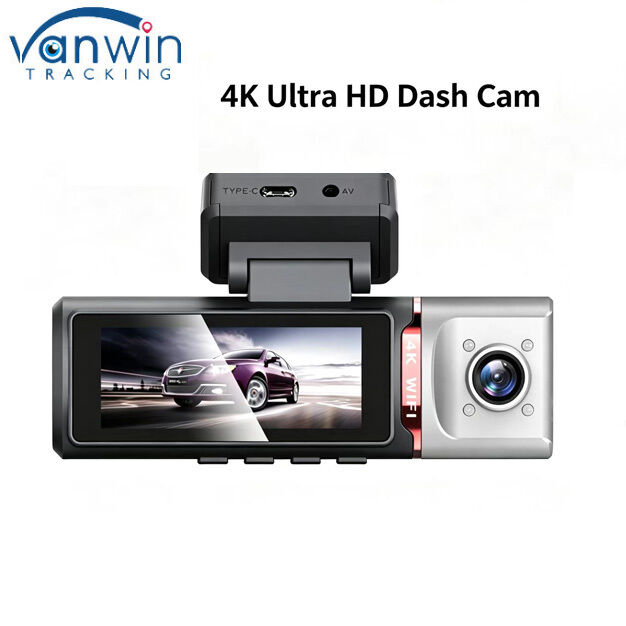 3-канальная ИИ 4G Dash Camera 4K Front, ADAS & DMS, GPS Tracking, 24/7 парковочный монитор