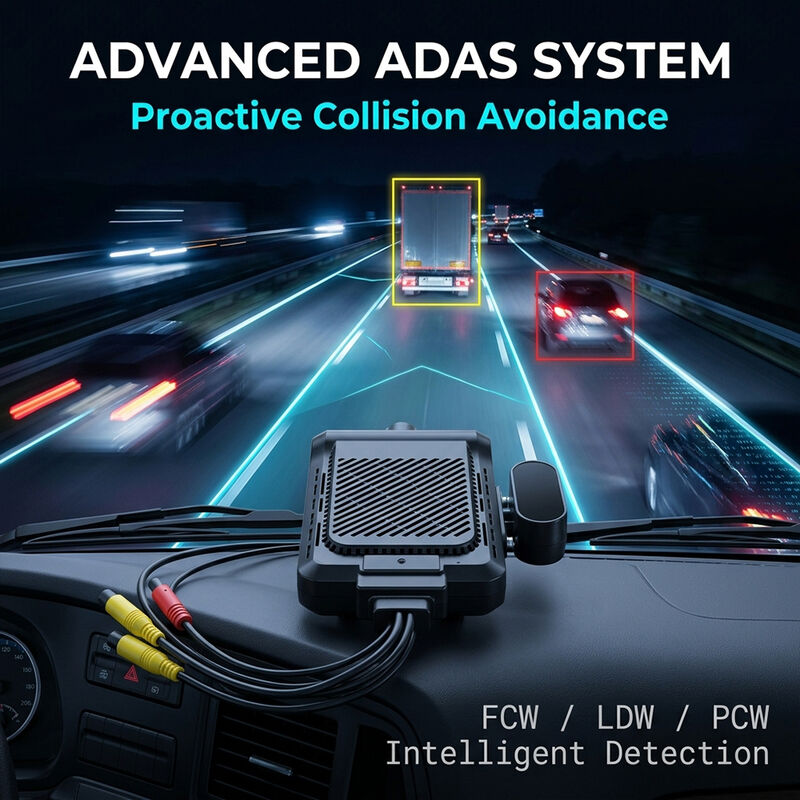 4G LTE AI Fleet Dashcam с записью аварий в режиме реального времени и мониторингом поведения водителя для безопасности флота