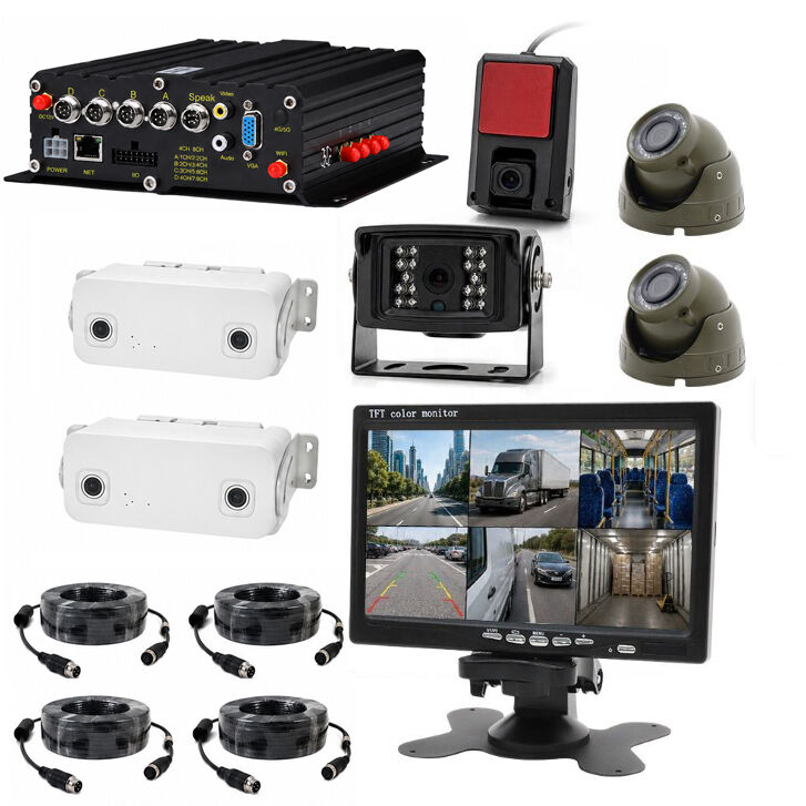AI MDVR GPS Truck 4G Vehicle Bus Recorder 8CH Car Dvr Support People Counting for School Bus