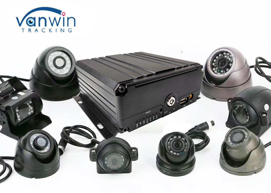 8 каналов GPS Wi-Fi 4G RJ45 1080N Мобильная Автобусная камера DVR Видеорегистратор Kit APP/Web/PC Удаленное просмотр видео и треки