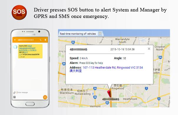 Автомобильный GPS-трекер Автомобильный сирень Горн Спикер Тревога Элегантная электронная схема PCB 8