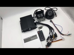4-канальный мобильный видеорегистратор 1080P с двумя SD-картами