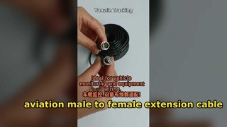 4-контактный авиационный удлинительный кабель «папа-мама»